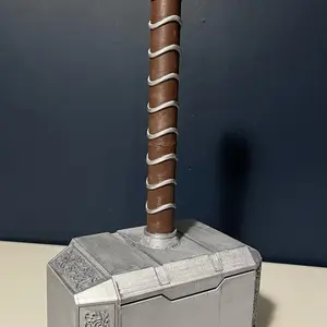 Mjolnir Thor’s Hammer 3D printed and hand-painted 1:1 scale