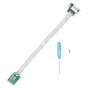QYKF M.2 A+E KEY Gigabit Ethernet Network Card, RTL8125B Chip 2.5G Industrial Control LAN Adapter