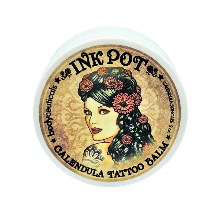 Ink Pot Calendula Tattoo Balm