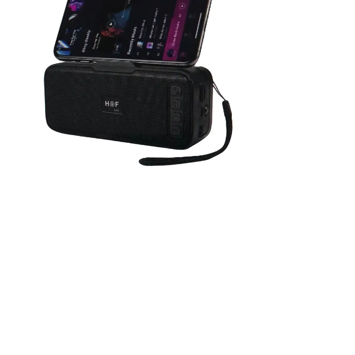 Solar charge energy outdoor flash light portable Bluetooth speaker HFU43 for phone device music USB