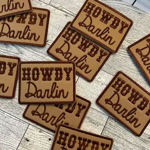 Howdy Iron on Patches