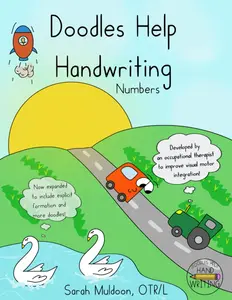 Doodles Help Handwriting: Numbers