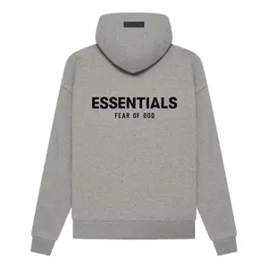 Fear of God Essentials SS22 Hoodie 'Dark Oatmeal' 192BT212113F