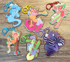 Dandys World Acrylic Keychains