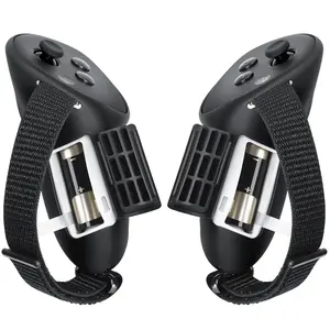 Upgraded Controller Grips Cover Compatible with Meta Quest 3S / Meta Quest 3 Accessories, with  Opening Cover and Adjustable Knuckle Straps Protector
