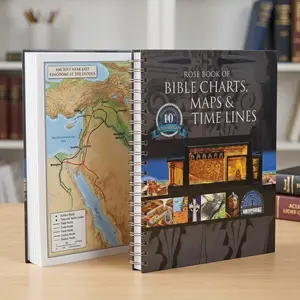 Biblical Timeline Made Easy: Rose Bible 10th Anniversary Commemorative Edition (6th Gen Upgrade) | Complete Bible Study Guide with Charts, Maps, Timelines & Scripture Reference | Memorial Day Deals