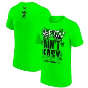 Men's Green Jey Uso Yeetin' Ain't Easy Unisex Shirt, Comfortable Casual Short Sleeve, Menswear, Womenswear Streetwear, Graphic Tee