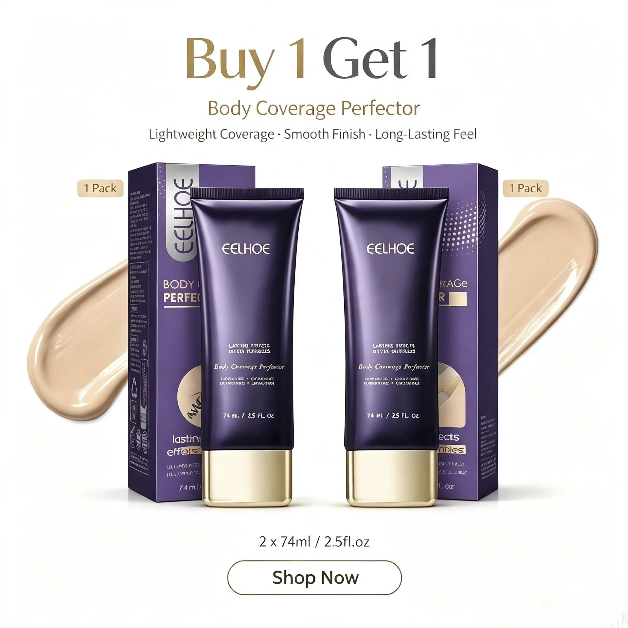 Buy 1 Get 1 Dark Skin Tone Concealer, multi-purpose face and body concealer for a flawless finish and perfect coverage, smooth, even skin tone repair cream that corrects imperfections, Vitamin C brightening tinted moisturizing cream, pairs well with cloth