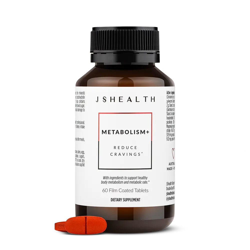 JSHealth Metabolism+ Formula - Support Healthy Body Metabolism & Energy Levels