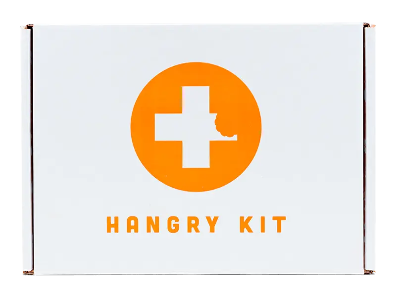 Hangry Kit Mega Care Pack (Essential Kit) - Snack Box Kit - Birthday Snack Box Gift for Adults & Kids -- (20 count) Gift Basket Care Package Ideal for College Students -- Contains Birthday Snacks, Cookies, Chips, Candy. Party Variety Gift Box.