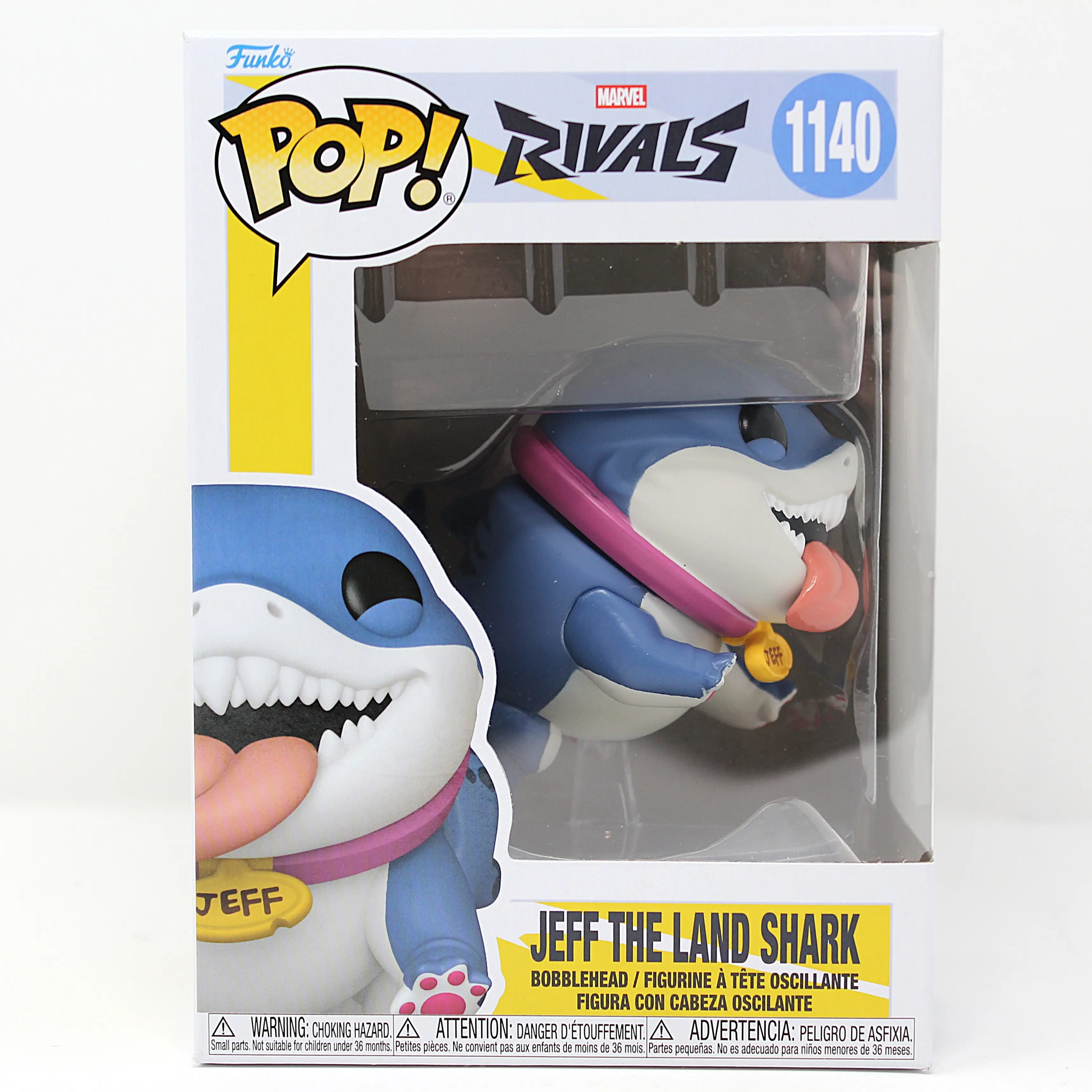 Funko Pop! Marvel Rivals: Jeff the Land Shark #1140