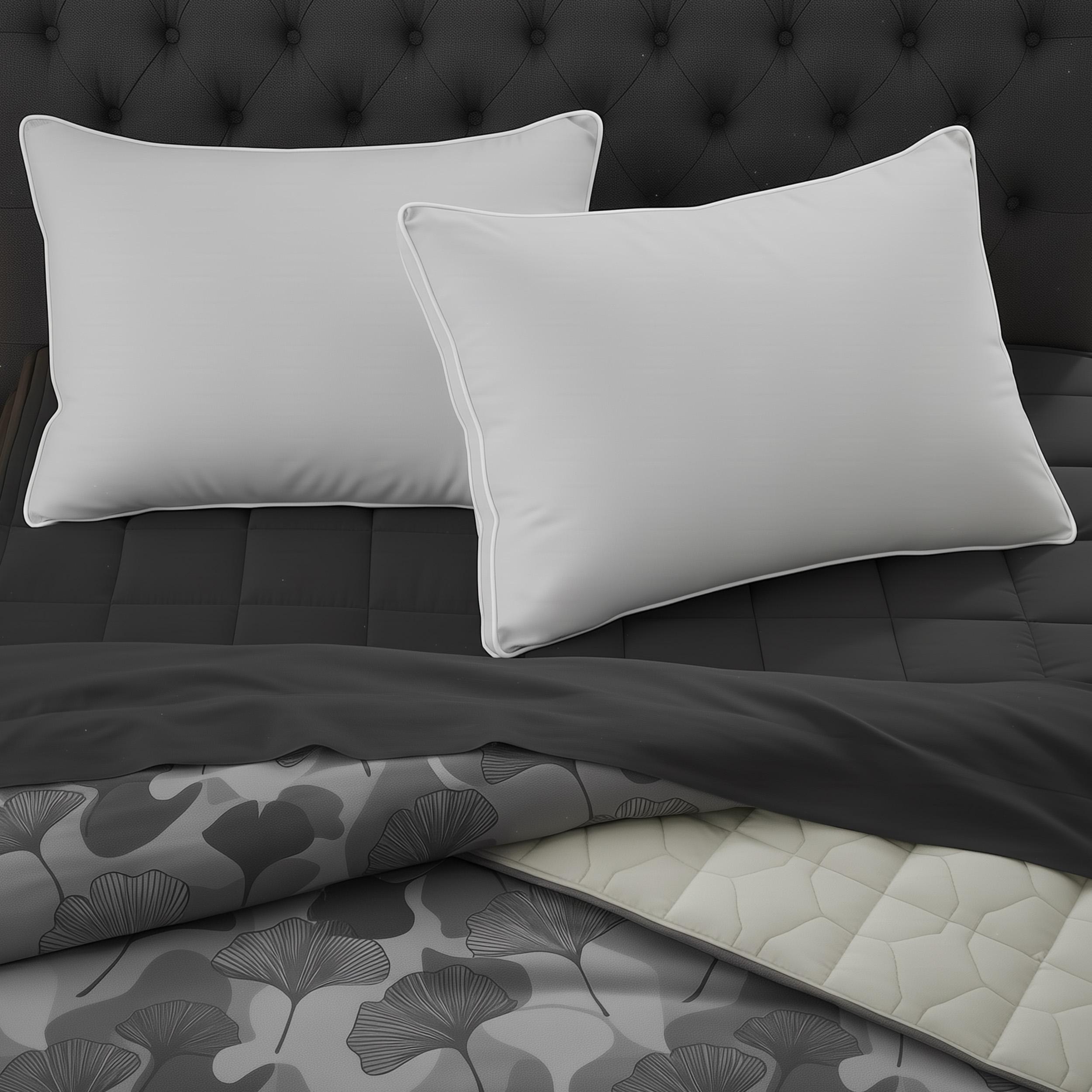 Utopia Bedding Gusseted Bed Pillows (2 Pack) - Hotel Quality Cooling Pillows for Sleeping, Side & Back Sleepers - King/Queen Size, White Utopia Bedding Gusseted Bed Pillows (2 Pack) - Hotel Quality Cooling Pillows for Sleeping, Side & Back Sleepers - King/Queen Size, White