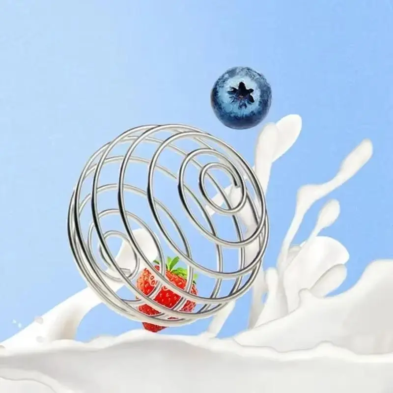 1/3/5pcs Protein powder mixing ball size plastic ball stainless steel spring ball various specifications mixing ball shaking cup mixing ball Kitchen Gadgets Kitchen Utensils Kitchen Utensils Tools