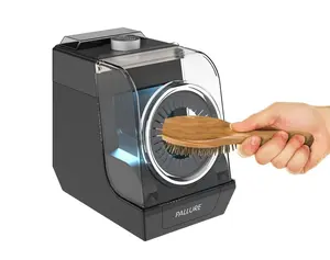 Pallure Automatic Hair Brush Cleaner and Sanitizer - Removes hair and lint, Disinfects in seconds