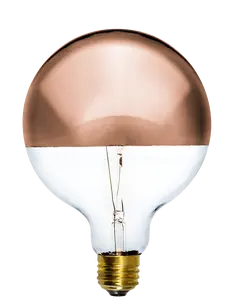 Bulb: LED Copper Dipped 5" Globe