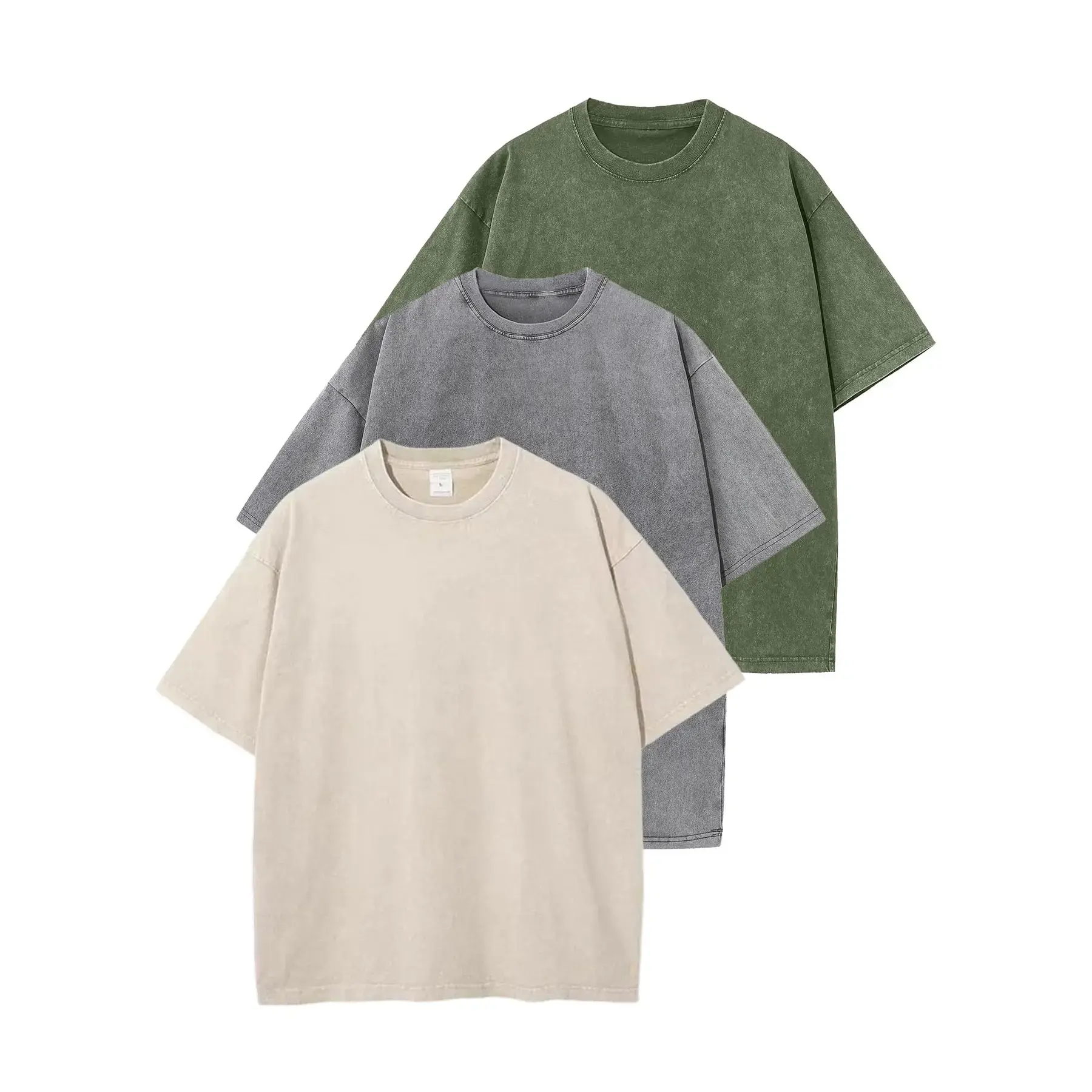 A23012-Military Green + Gray + Apricot