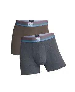 CR7 Men's 2-Pack Cotton Blend Trunks