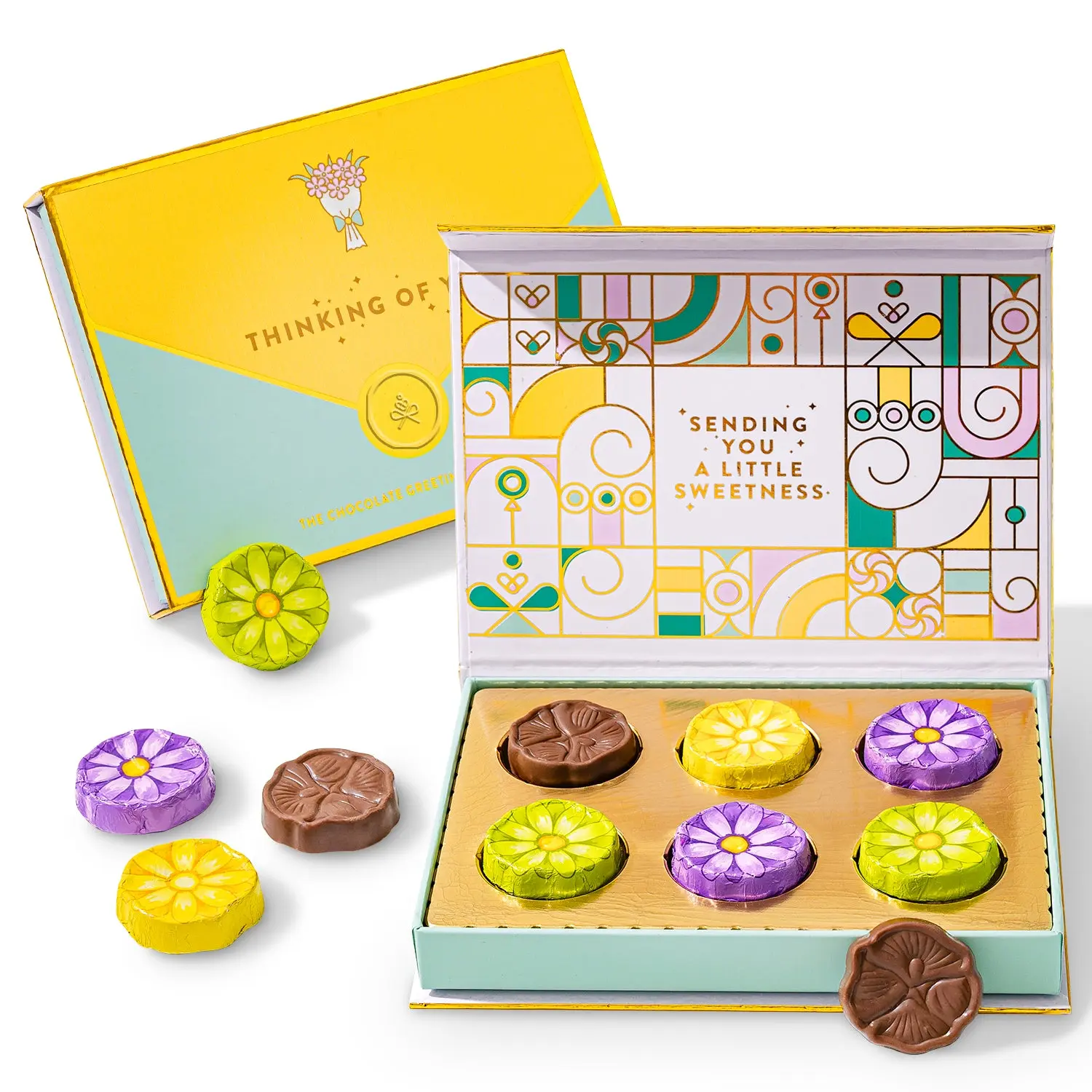 Get Well Soon Chocolate Gift Box | Edible Greeting Card
