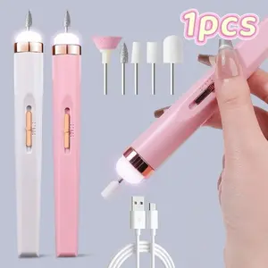 Electric nail drill, portable and rechargeable, professional manicure and pedicure set suitable for acrylic nails, lightweight and efficient, rechargeable pedicure tool, is the preferred choice of nail care equipment in the United Kingdom.