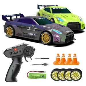 Remote Control Drift Car, 2.4GHz Four-Wheel Drive, Drift Speed Race Car, Multiplayer Interactive Game, Kids Racing Gifts, Rc Drift Car