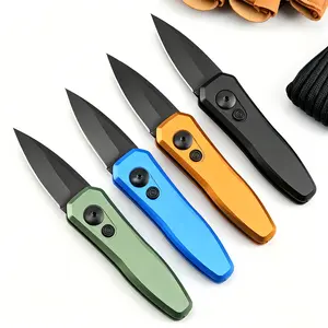 K7500 Small Tactical Folding Knife,with Aviation Aluminum Alloy Handle,12.8cm Precise Length, 53g Aviation Aluminum Tactical Knife, High-Performance Beast