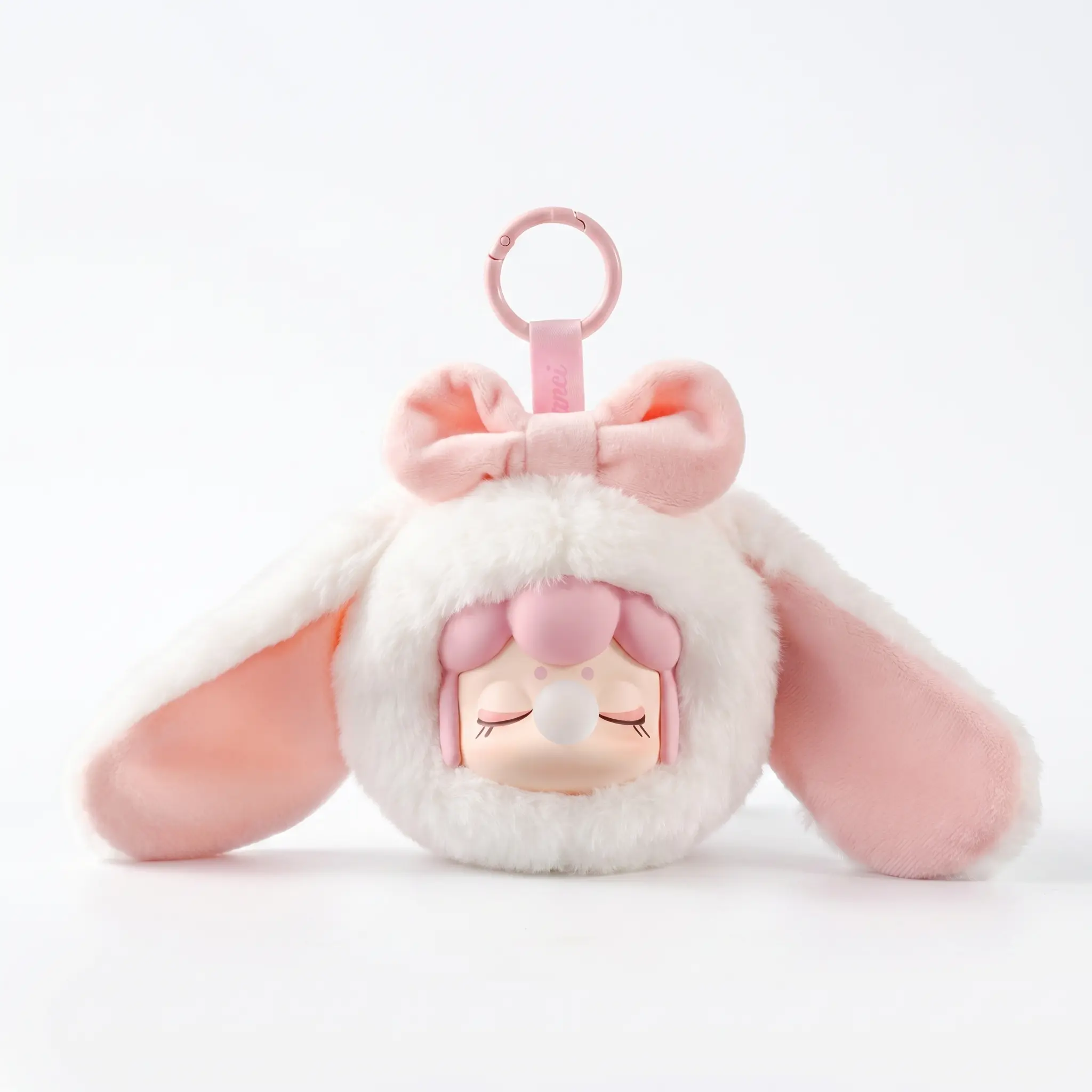 Rolife Nanci Kawaii Plush Figure - Stuffed Bunny & Cat Soft Toy, Collectible Anime Doll, Gift for Girls, Versatile Kids' Plaything