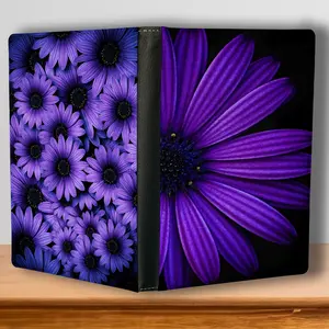 Daisy Purple Reusable Journal Notebook