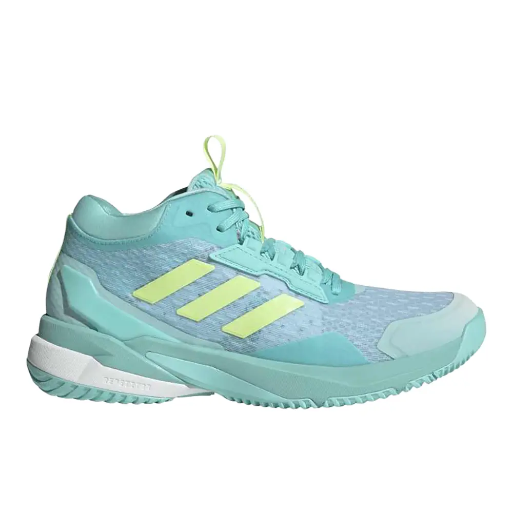 adidas Womens Crazyflight 6 Mid Indoor Volleyball Sneakers Shoes - Blue