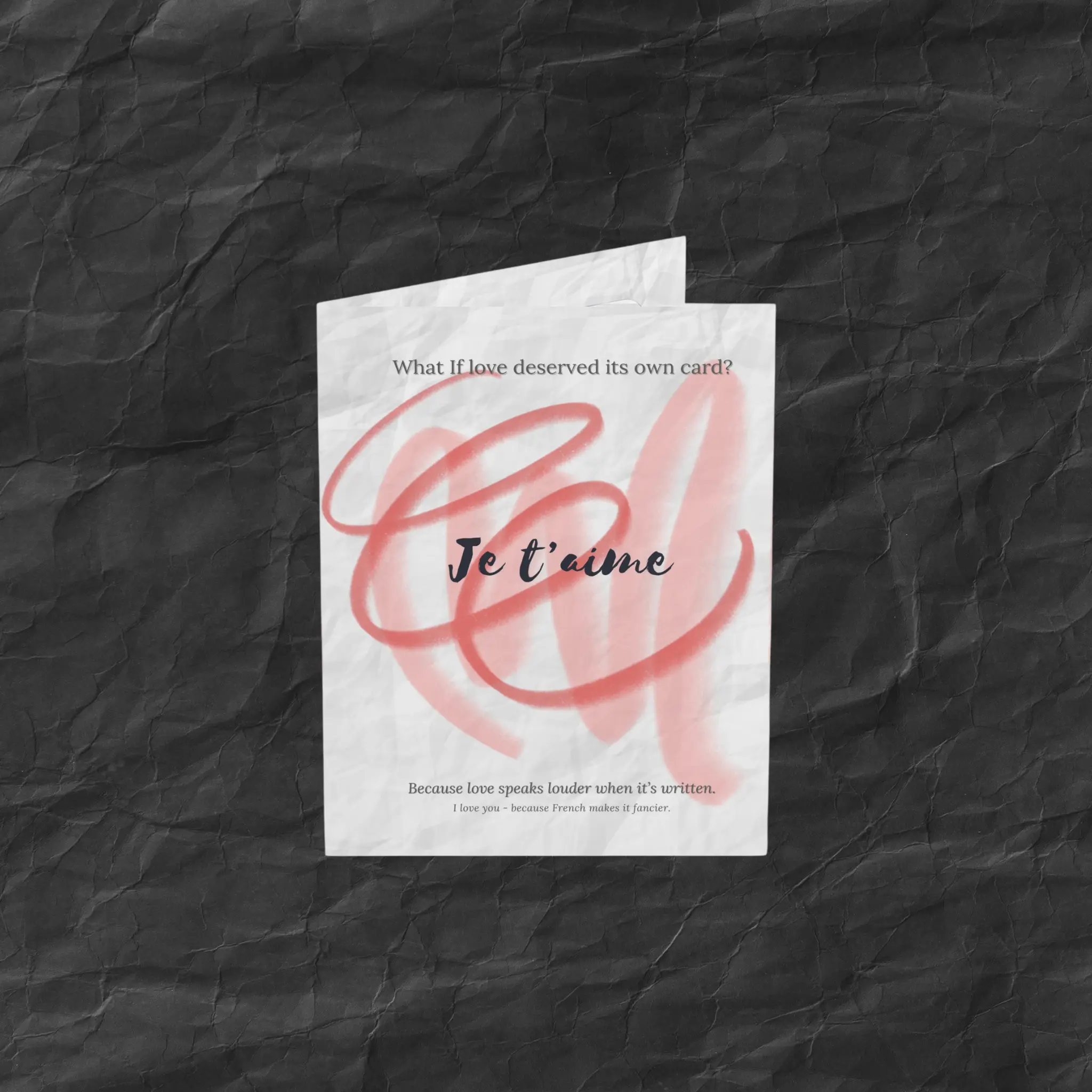 Love Card - Je t’aime | What-If Series
