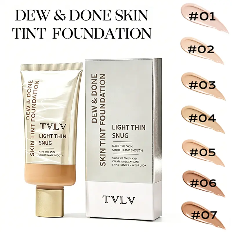 Lightweight Water Sense Liquid Foundation, Moisturizing & Breathable Formula, Waterproof & Sweatproof Finish, Buildable Natural Coverage, Long-Lasting Hydration, Perfect for Office & Daily Commute Makeup- Concealer