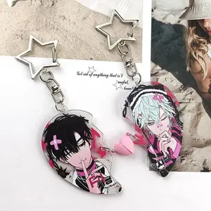 ALIEN STAGE Anime Keychains IVAN and TILL Acrylic Charms Cute Collectible Gifts Alnst Merchandise Backpack Charms for Fans