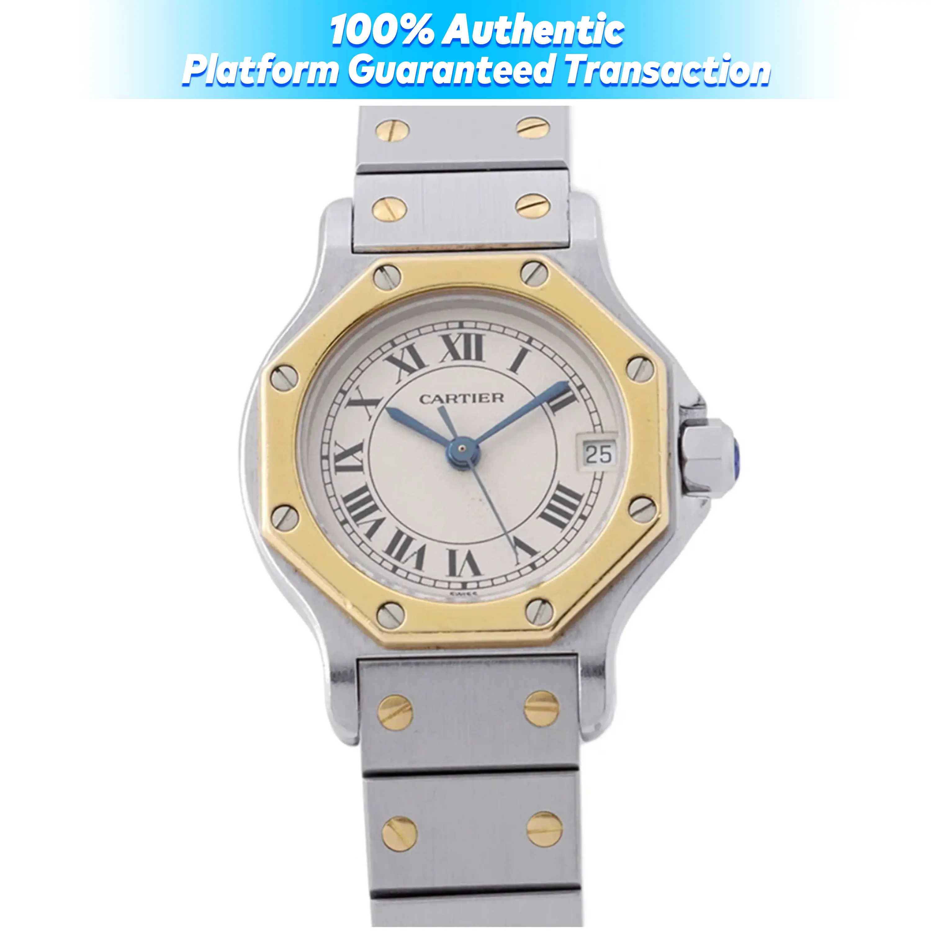 Cartier Santos Octagon 30mm/0206