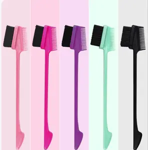 IVA Gift Edge Brush[3 Bundles Order Free Only] Human Hair Bundles/Extensions/Weft Styling Baby Hair Control Tool