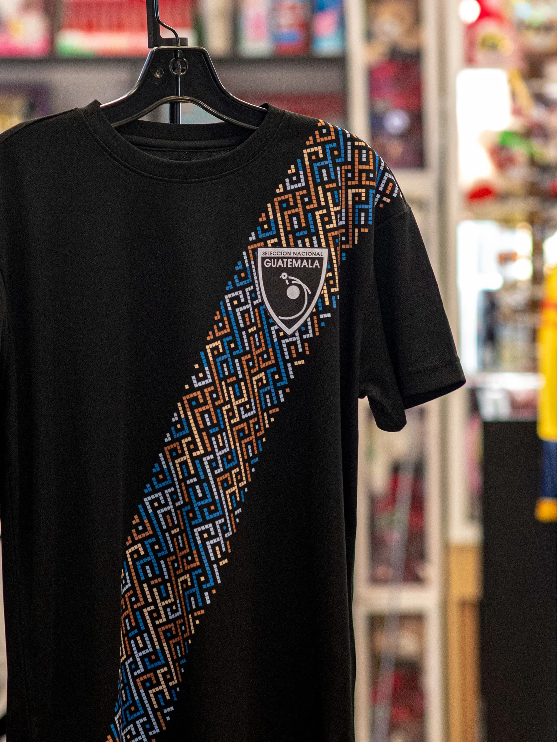 2025 Guatemala National Team Sports Jersey, Gym Tops, Athletic Top, Short Sleeve Shirts, Soccer & Futsal Wear - Note: Dry-Fit Version Runs More Fitted Than Cotton Version
