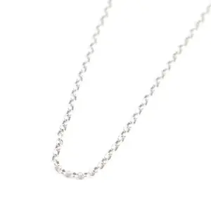 Pre-owned Chrome Hearts Sterling Silver 925 (Ag925) Small Leather Goods Roll Chain Silver Necklace