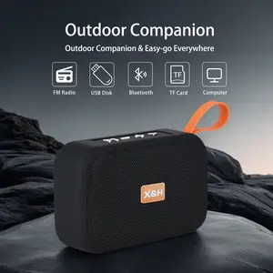 TG506 Portable Wireless Speaker, TWS Stereo, Built - in Mic for Calls - FM Radio, TF Card, USB Playback - Ideal for Use, Without a Data Cable