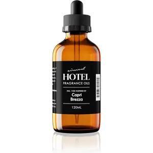 Capri Brezza Diffuser Oil -  No. 1100 Volcano-Inspired Fragrance Oil Blend - 120 mL, 4 fl oz Glass Bottle with Euro Dopper Cap for Aromatherapy Diffusers and Humidifiers