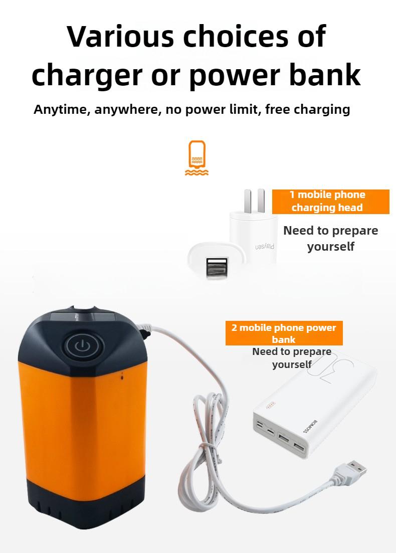 Ducha para acampar al aire libre IPX7, resistente al agua con pantalla Digital, bomba de ducha eléctrica portátil para senderismo, viajes, playa, riego de mascotas