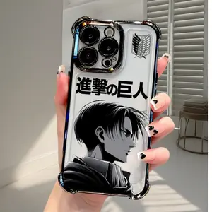 Anime Attack Phone Case For iPhone 17 Air 16 15 14 13 12 11 Pro Max Plus