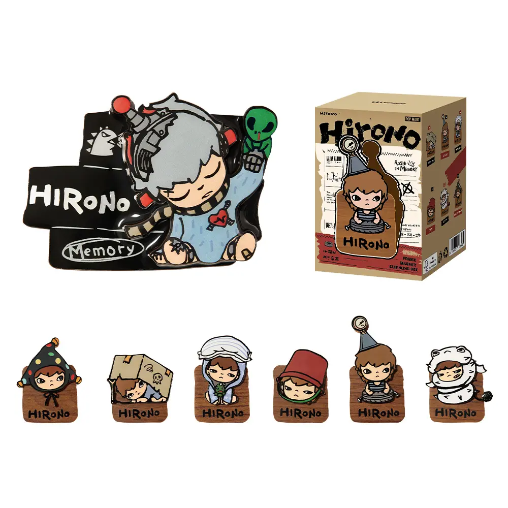 Hirono Echo Series - Fridge Magnet Clip Blind Box