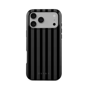 BURGA Tough Phone Cases - Nightfall Edition | for iPhone 17 16 15 14 13 12 11 Series | Stripes Phone Case | Trendy 2026 Phone Case | Shockproof Protection | Gift for Her