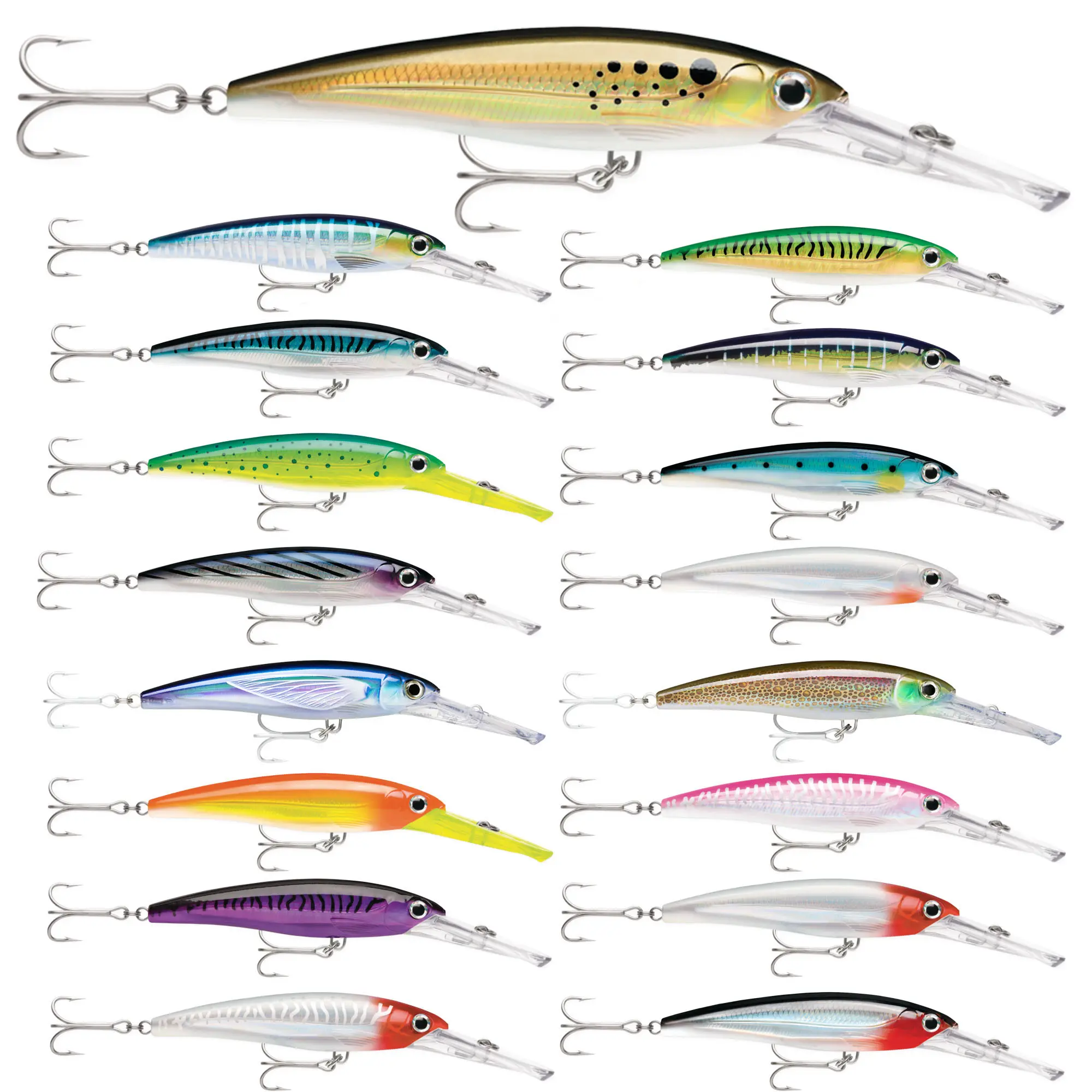 Rapala X-Rap Magnum 1-5/8 oz., Deep Dive Lip, Holographic Eyes