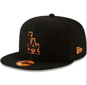 New Era MLB Snapback Hat Collection – NY LA Yankees Atlanta Braves St Louis Cardinals Caps, Adjustable Flat Brim Baseball Hats, Classic Black Red Colorways, Streetwear Gorras Style, Unisex Urban Fashion Headwear