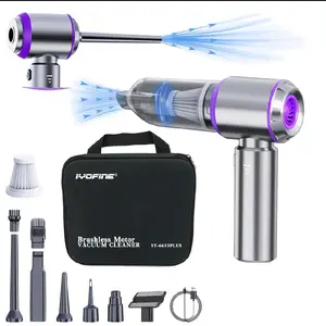 TorqueClean Handheld Vacuum Cleaner with HEPA Filtration for Mold & Germ Removal Industry Leading Air Clean Safety for Loved Ones