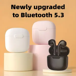 True Wireless Bluetooth 5.3 Earbuds, Powerful Stereo Bass, Ultra Low Latency Performance, Fast Auto Pairing, Smart Touch Control, Secure In-Ear Fit for Gaming, Exercise and Daily Use, USB