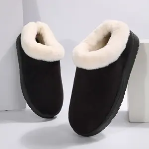 Women's Fuzzy Memory Foam Slippers Fluffy Winter House Shoes Indoor and Outdoor