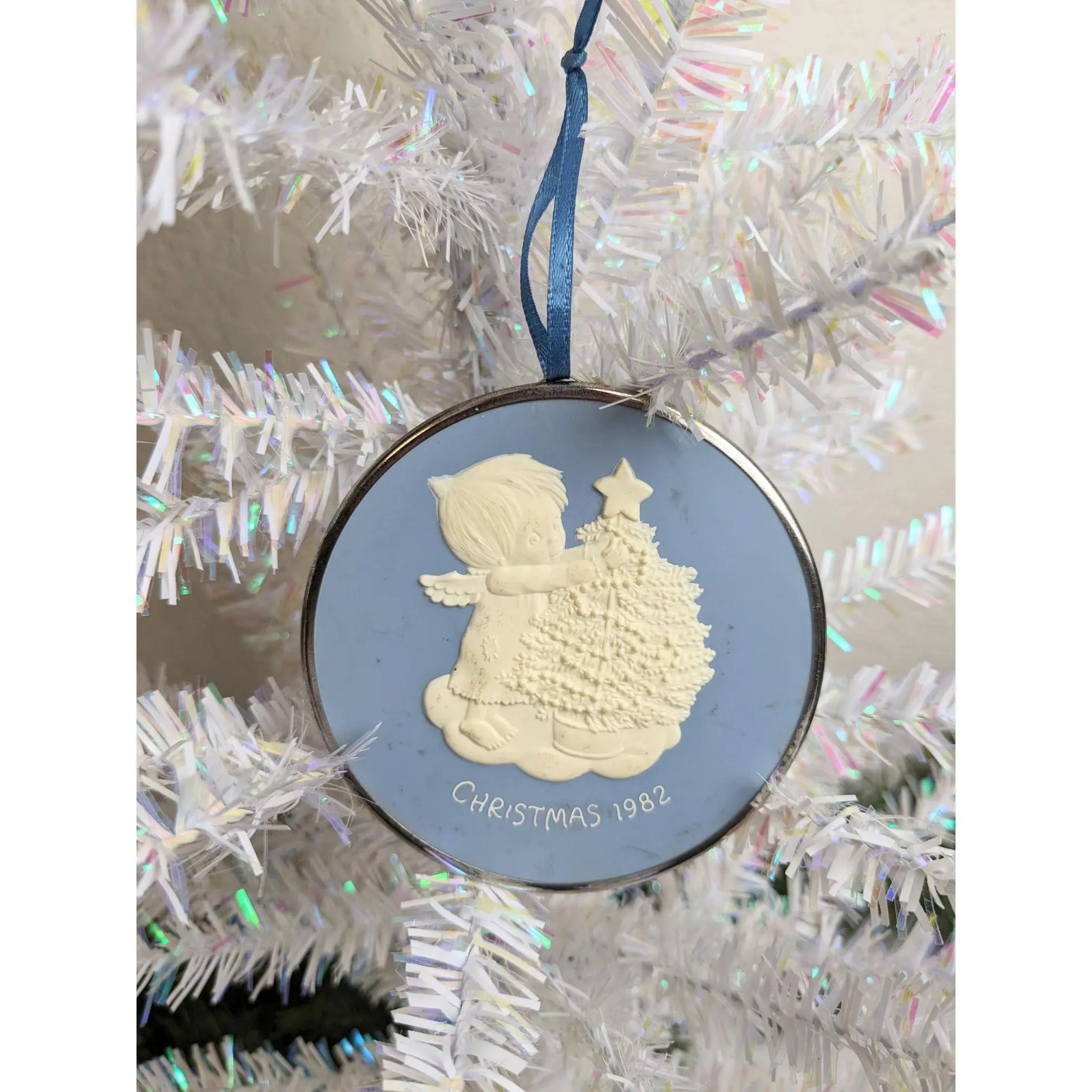 Vintage Betsey Clark Christmas Cameo Hallmark 1982 Christmas Ornament