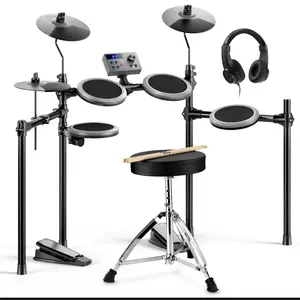 Alesis Turbo Mesh Seven-Piece Electronic Drum Kit - Works great, one foot pedal