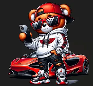 Kids Ready to Press Heat Transfer DTF Transfer Direct to Film for Cotton & Polyester T-Shirts with Firm Press Settings 300-320°F