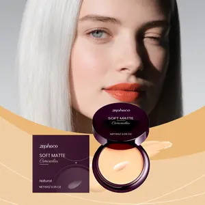 Natural Color Concealer Cream (10g), Even Skin Tone Lightweight Concealer Water, Moisturizing Flawless Natural Coverage Makeup